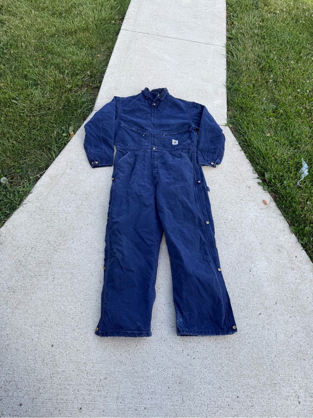 Vintage Navy Carhartt Coveralls